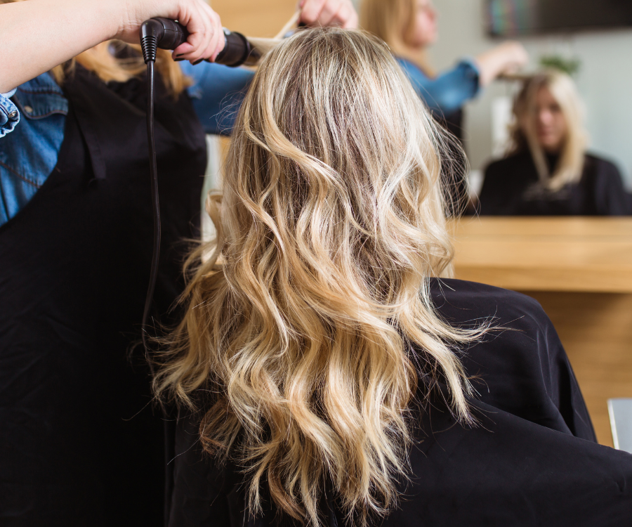 Sassys Hair Salon mock site images 2